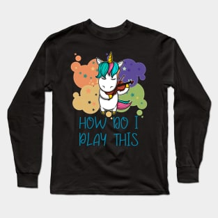 How do I play this Long Sleeve T-Shirt